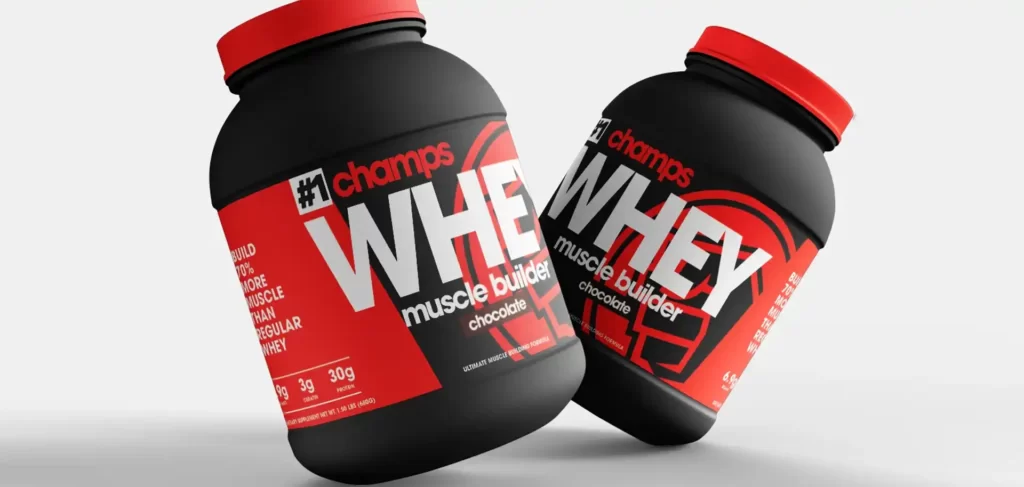 An image of Champs brand mockup designed by Mr Ari