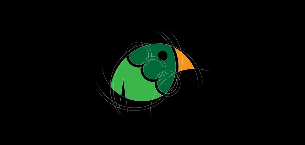 An image of GoGreat logo design structure by Mr Ari